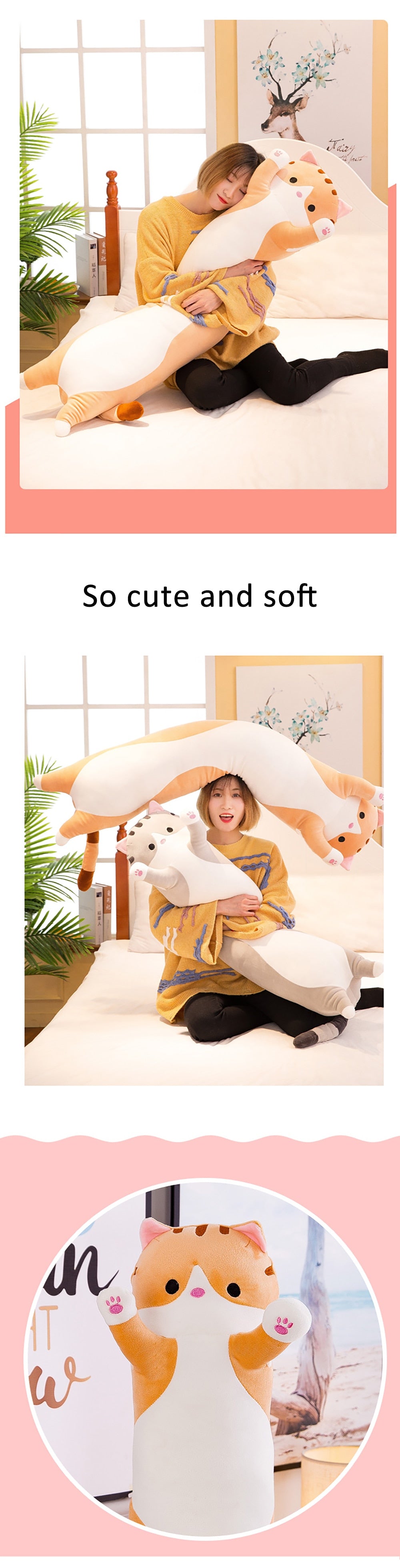 Massive Cat Pillow Plush